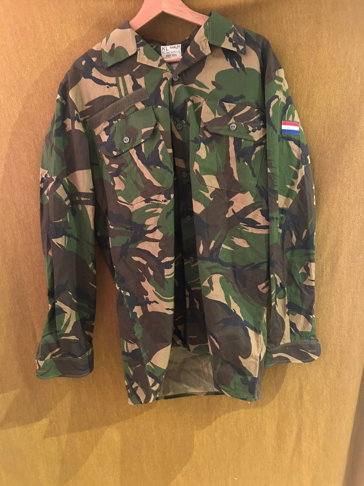 Kl vest gecamoufleerd, Ophalen of Verzenden, Landmacht, Nederland, Kleding of Schoenen