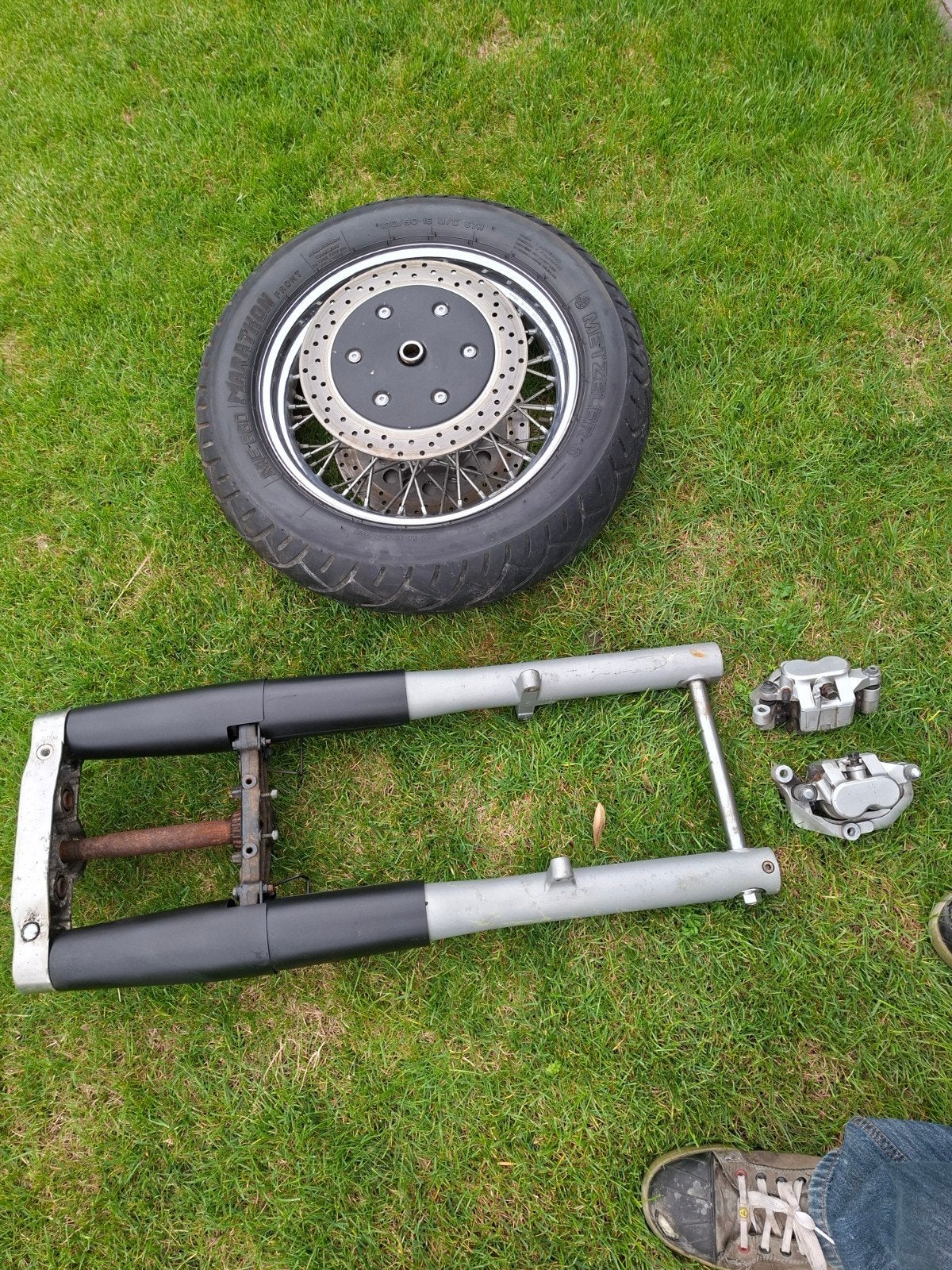 XVS 1100 classic dragstar voorvork, Ophalen of Verzenden, Gebruikt