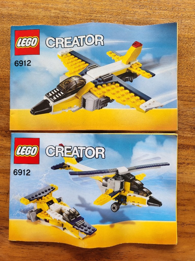 Lego Creator 3 in 1 - Super Straaljager - 6912, Gebruikt, Lego, Ophalen of Verzenden, Compleet