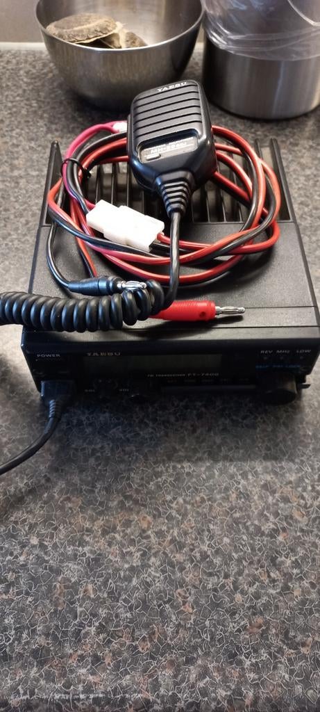 YAESU FT-7400H.Bieden mag., Ophalen of Verzenden, Gebruikt, Zender en Ontvanger