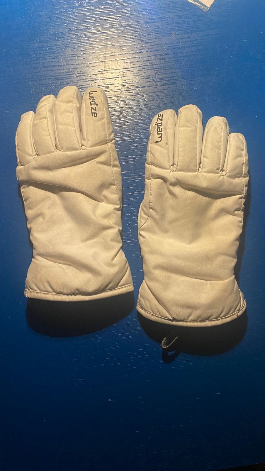 Wed’ze  handschoen wit- mt. 10 jr, Ophalen of Verzenden, Zo goed als nieuw, Jongen of Meisje, Handschoenen