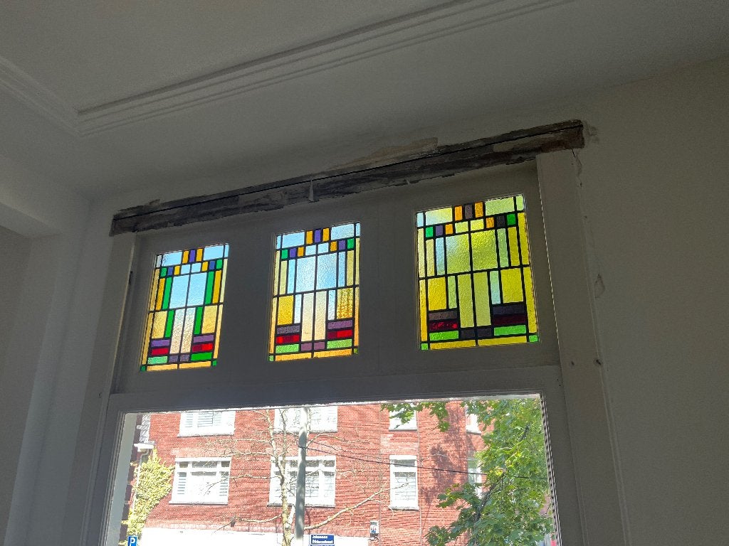Glas in lood, Ophalen of Verzenden, Gebruikt