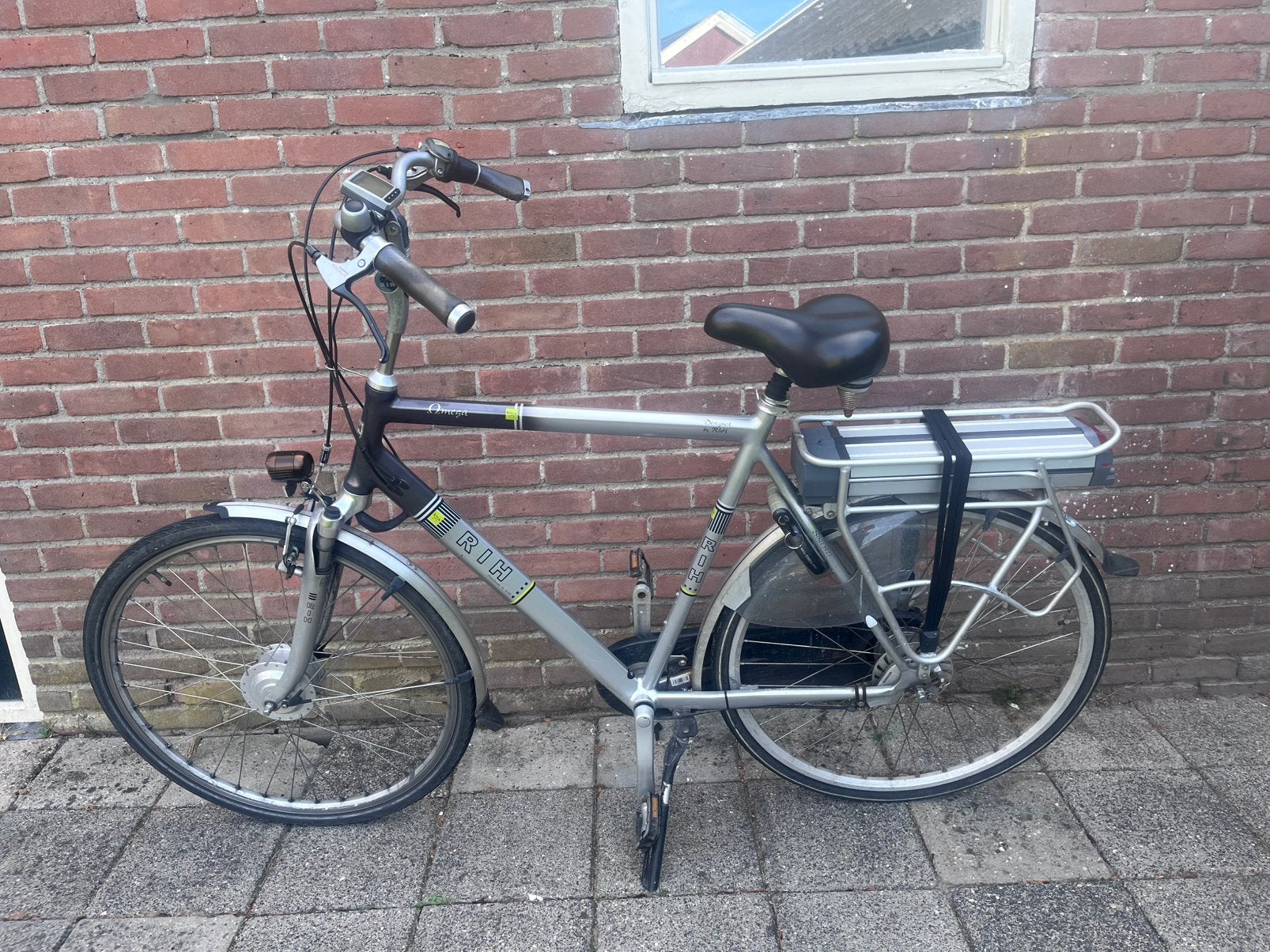 RIH omega elektrische fiets, Gebruikt, 59 cm of meer, 30 tot 50 km per accu, Ophalen