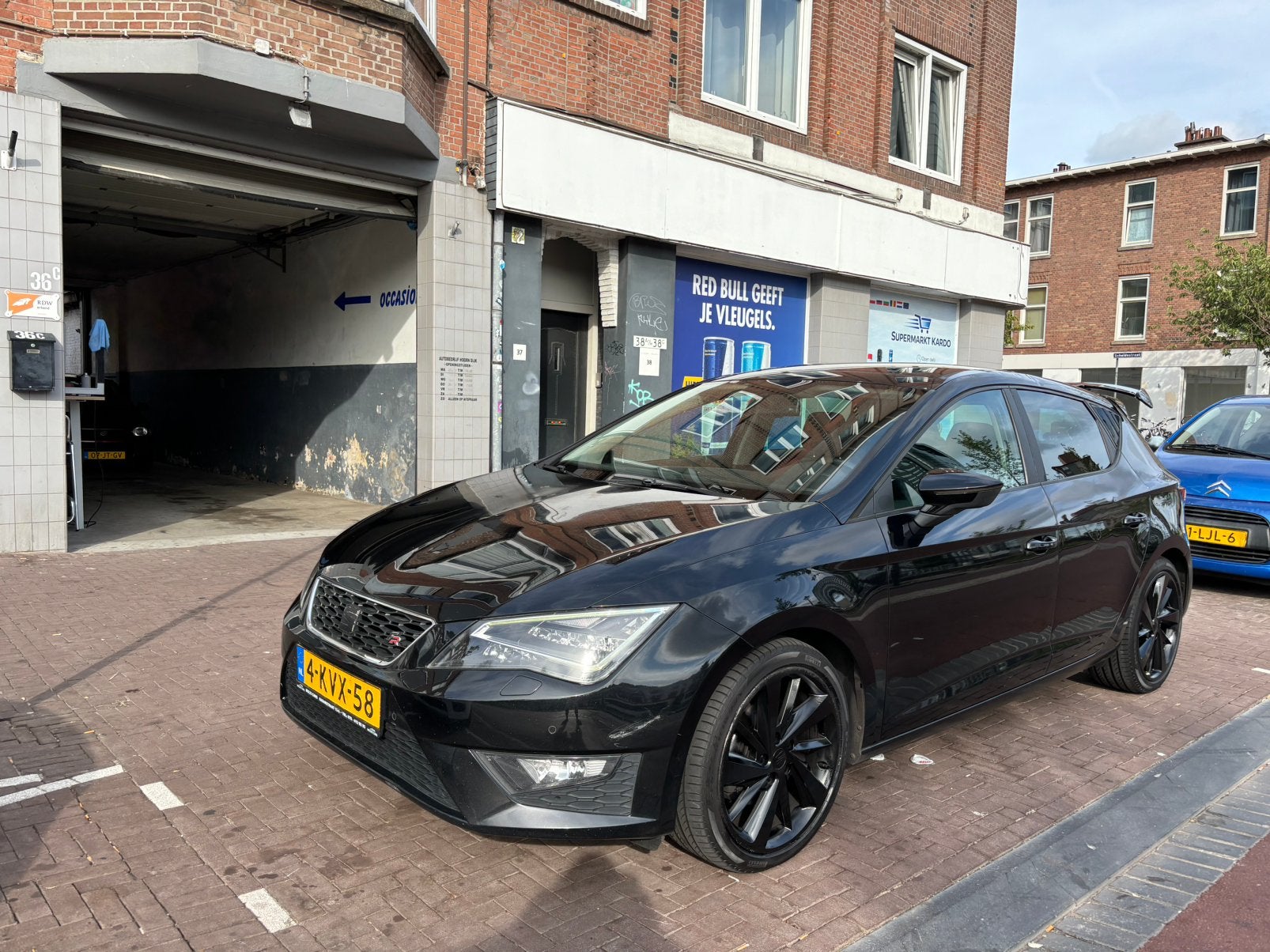 Seat Leon 1.4 TSI 103KW 2013 Zwart metalic bom voll opties, Voorwielaandrijving, 4 cilinders, Leon, 610 kg