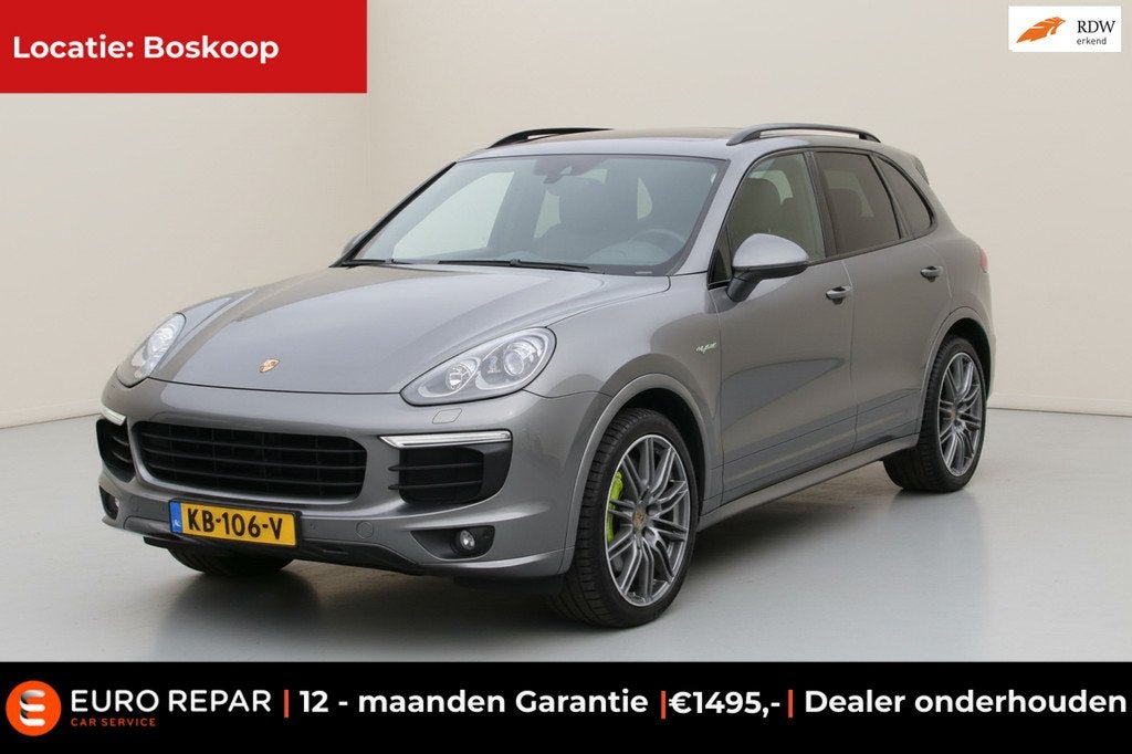 Porsche Cayenne 3.0 S E-Hybrid DEALER OND. PANO NL-AUTO NAP!, Auto's, Porsche, Automaat, Cayenne, Gebruikt, Euro 6