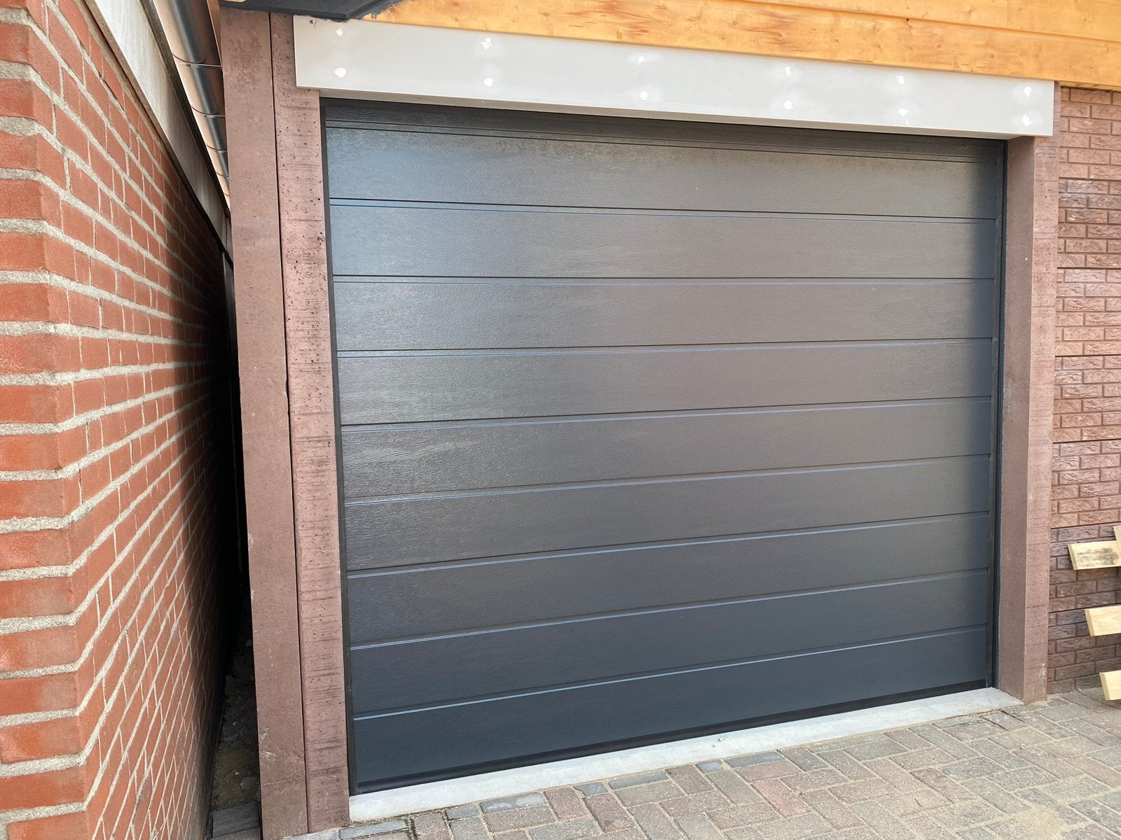 Compleet nieuwe garagedeur 308x240 elektrisch, Flexidoor, Ophalen of Verzenden, Pompmolenlaan, Info@agara.nl