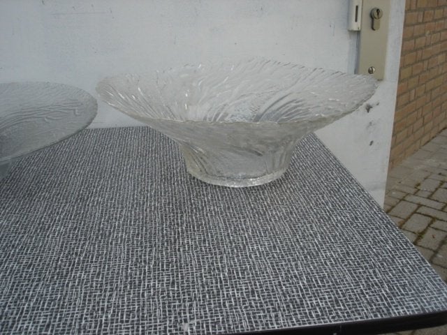 Vintage glazen schalen - Mäntsälän Lasisepät /Finland, Ophalen of Verzenden