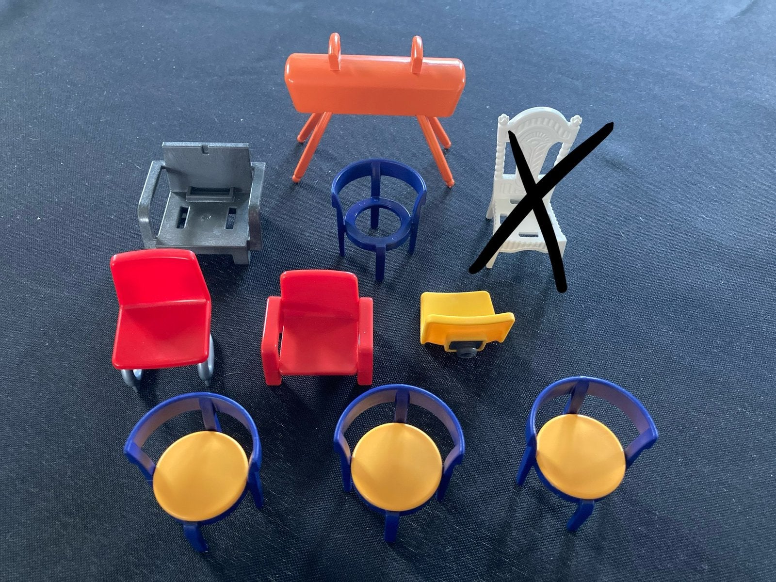Playmobil stoel ed…, Ophalen of Verzenden, Zo goed als nieuw