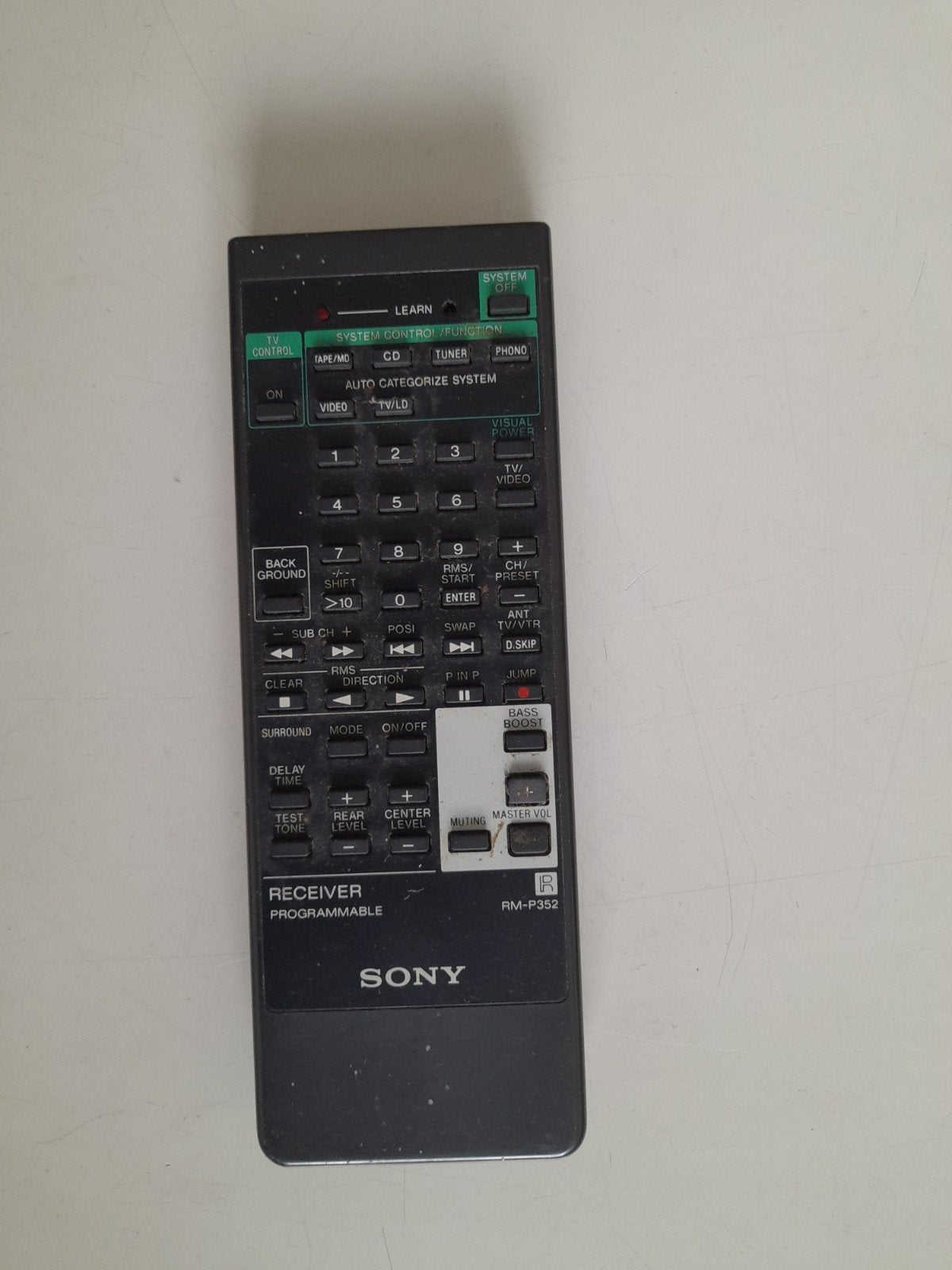 Sony RM P352  - zgan, Audio, Tv en Foto, Ophalen, Zo goed als nieuw