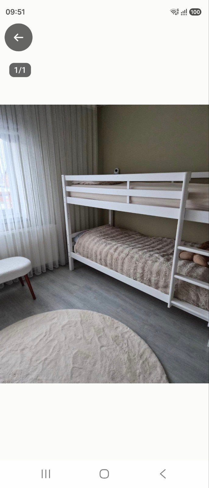 stapelbed zonder matras, Huis en Inrichting, Ophalen, 90 cm, 160 tot 180 cm, Tweepersoons