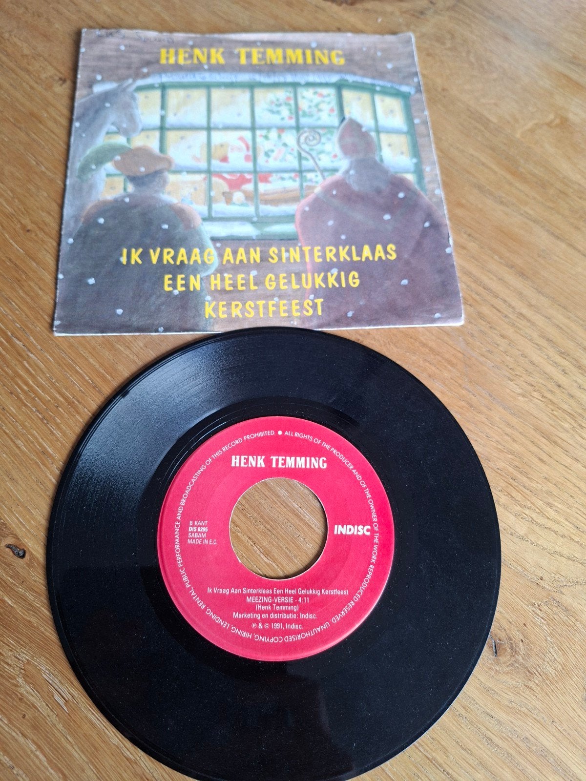 Henk Temming - Ik Vraag Aan Sinterklaas (Single), Ophalen of Verzenden, Gebruikt, Nederlandstalig
