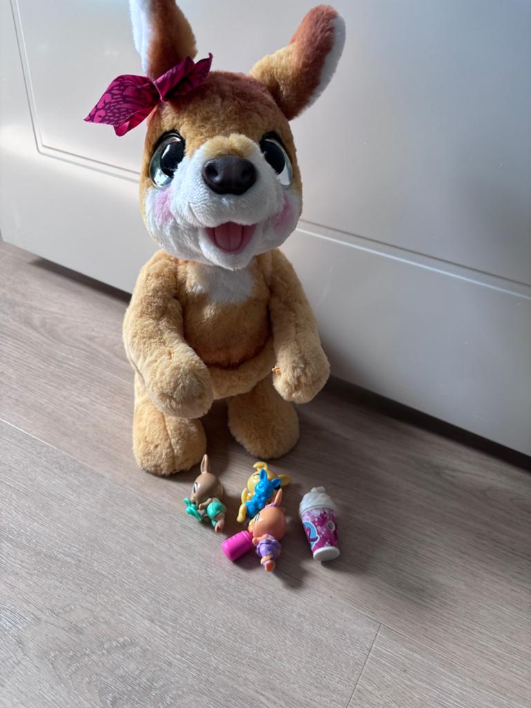 Furreal friends kangaroo, Ophalen of Verzenden, Zo goed als nieuw, Overige typen