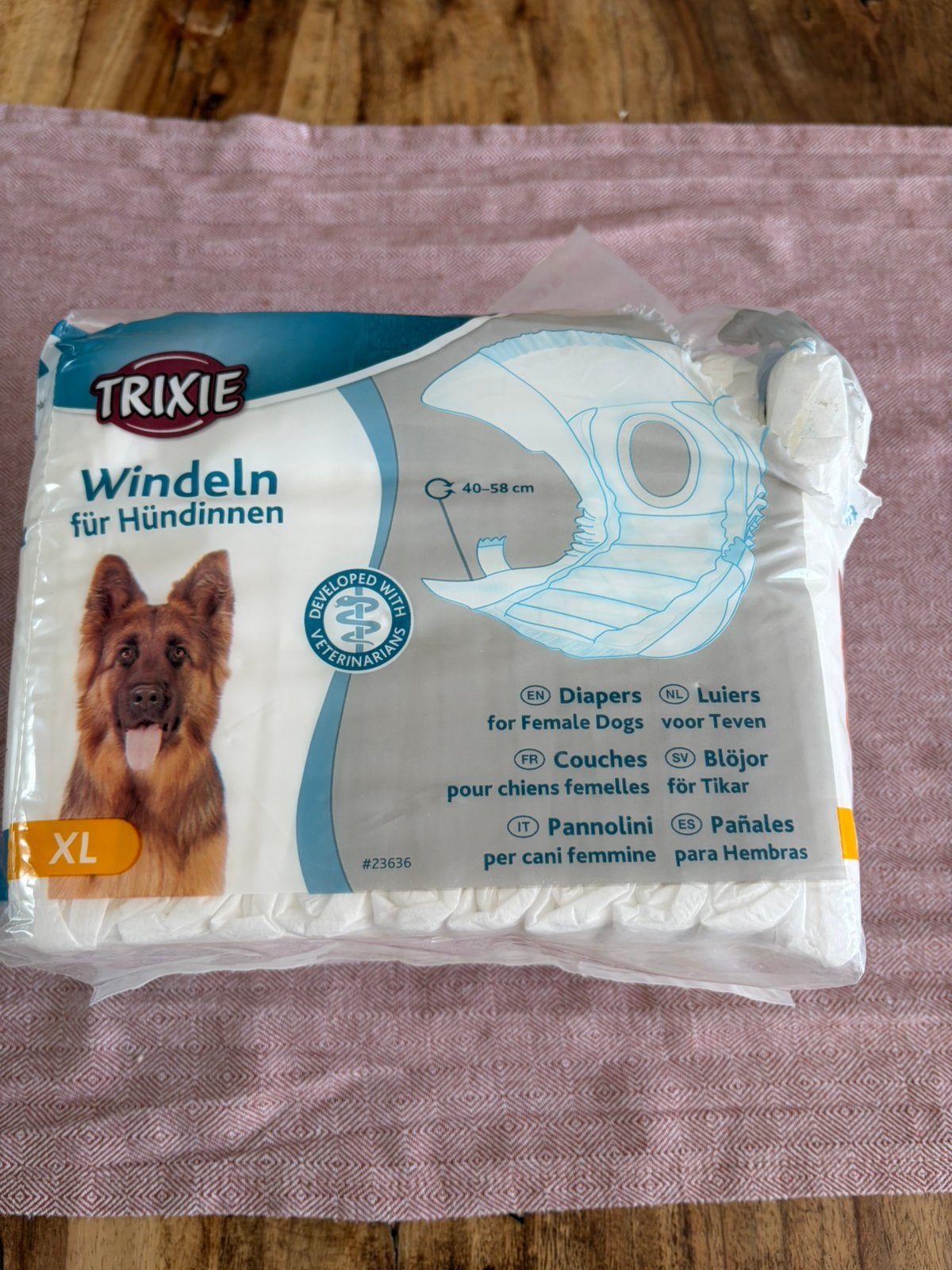 Trixie hindenluiers maat XL -, Ophalen of Verzenden, Nieuw