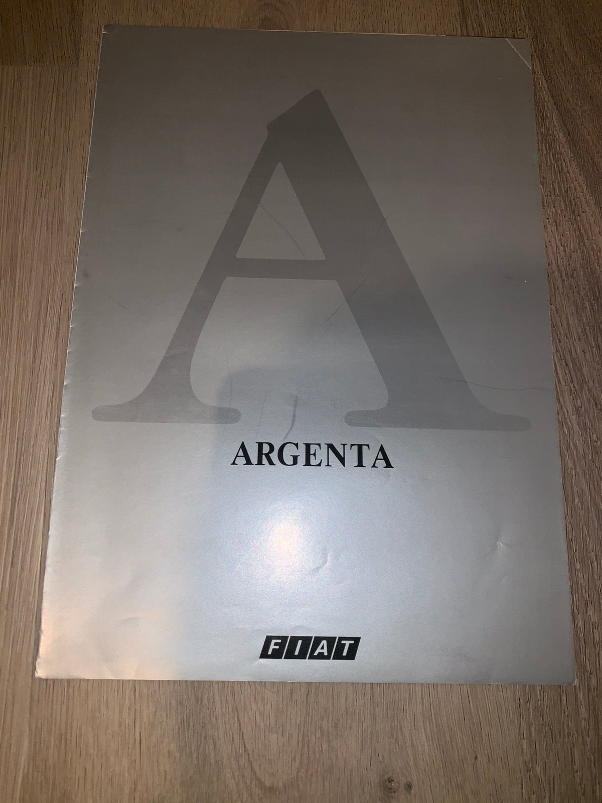 Folder Fiat Argenta 1983, Ophalen of Verzenden, Zo goed als nieuw