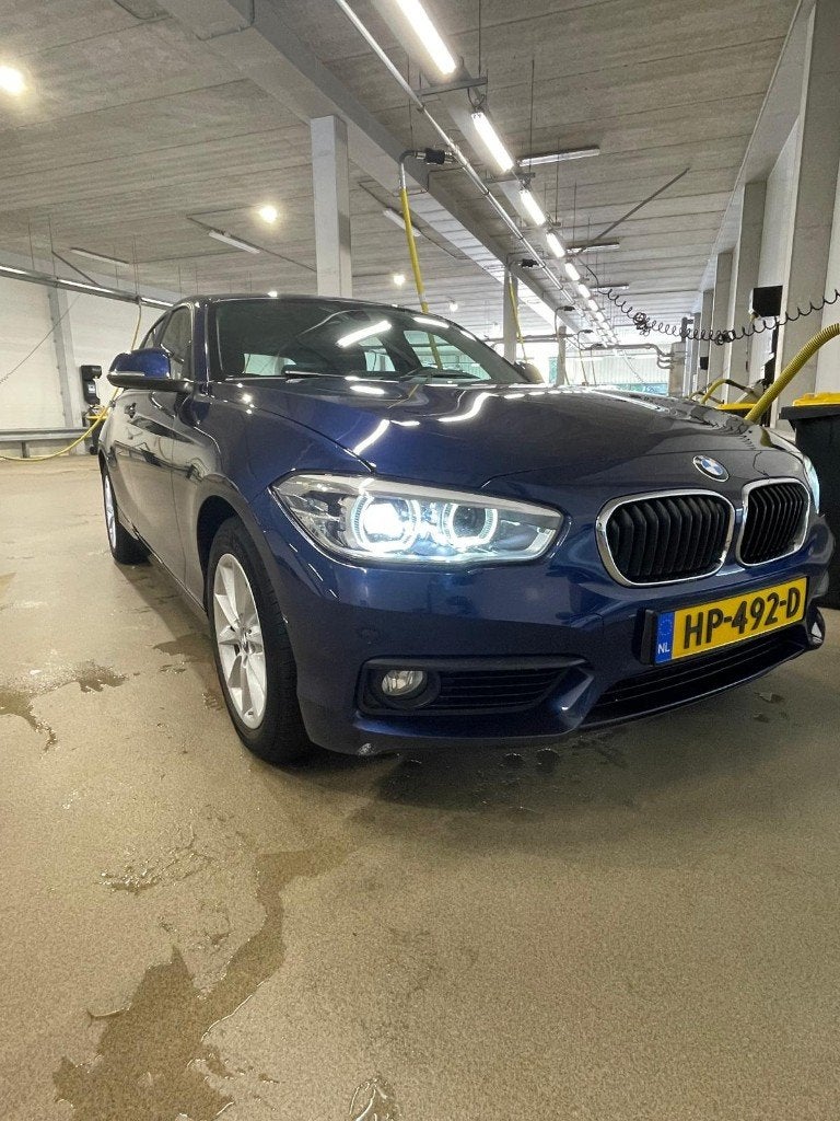 BMW 1-Serie 1.5 118I 5DR AUT 2015 Blauw, Blauw, Origineel Nederlands, 650 kg, Particulier