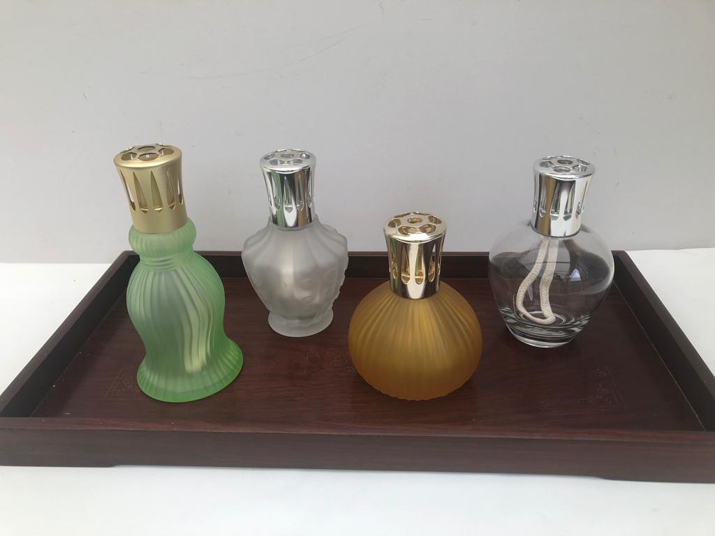 Lampe Berger  geurbrander  - 4 Diverse  - Per stuk, Meerkleurig, Overige stijlen, Ophalen of Verzenden, Zo goed als nieuw