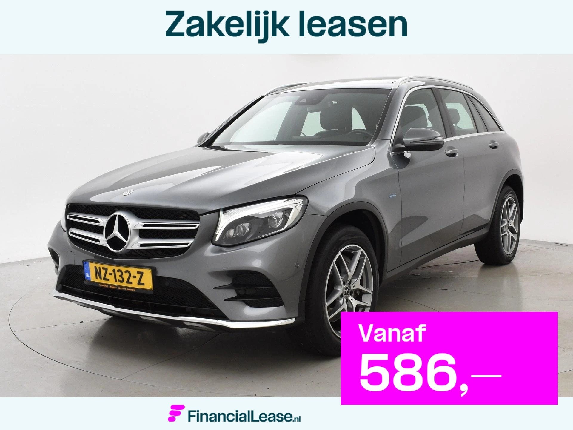 Mercedes-Benz GLC-klasse 350e PLUG-IN HYBRID 320 PK 4MATIC A, Automaat, Gebruikt, Euro 6, 4 cilinders