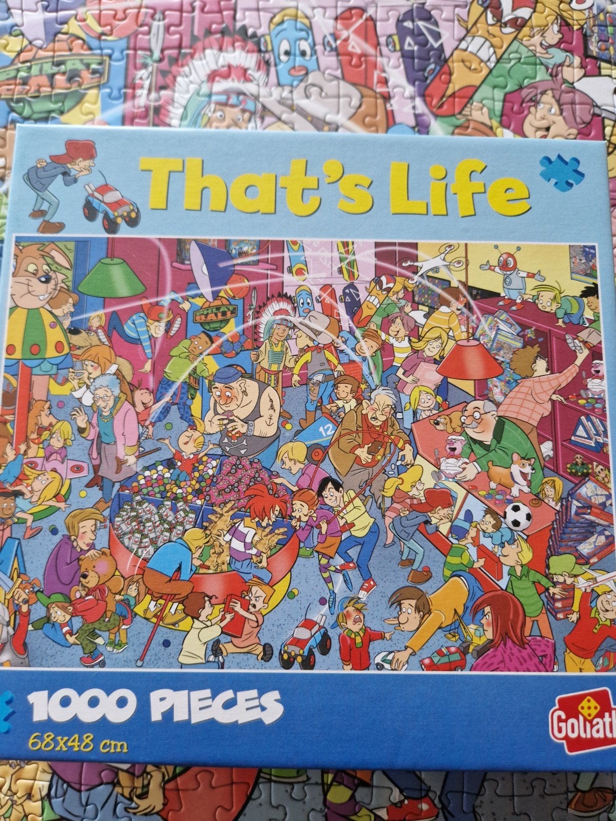 Puzzel That's Life 1000 stukjes, Ophalen of Verzenden, 500 t/m 1500 stukjes, Zo goed als nieuw, Legpuzzel