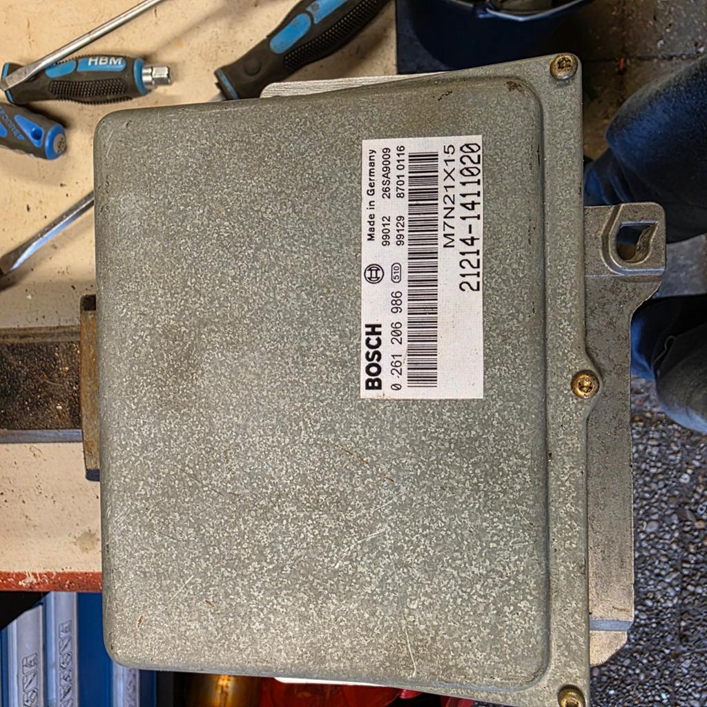 Bosch ECU Motorregelapparaat voor Lada Niva 21214, Ophalen of Verzenden, Gebruikt, Overige automerken