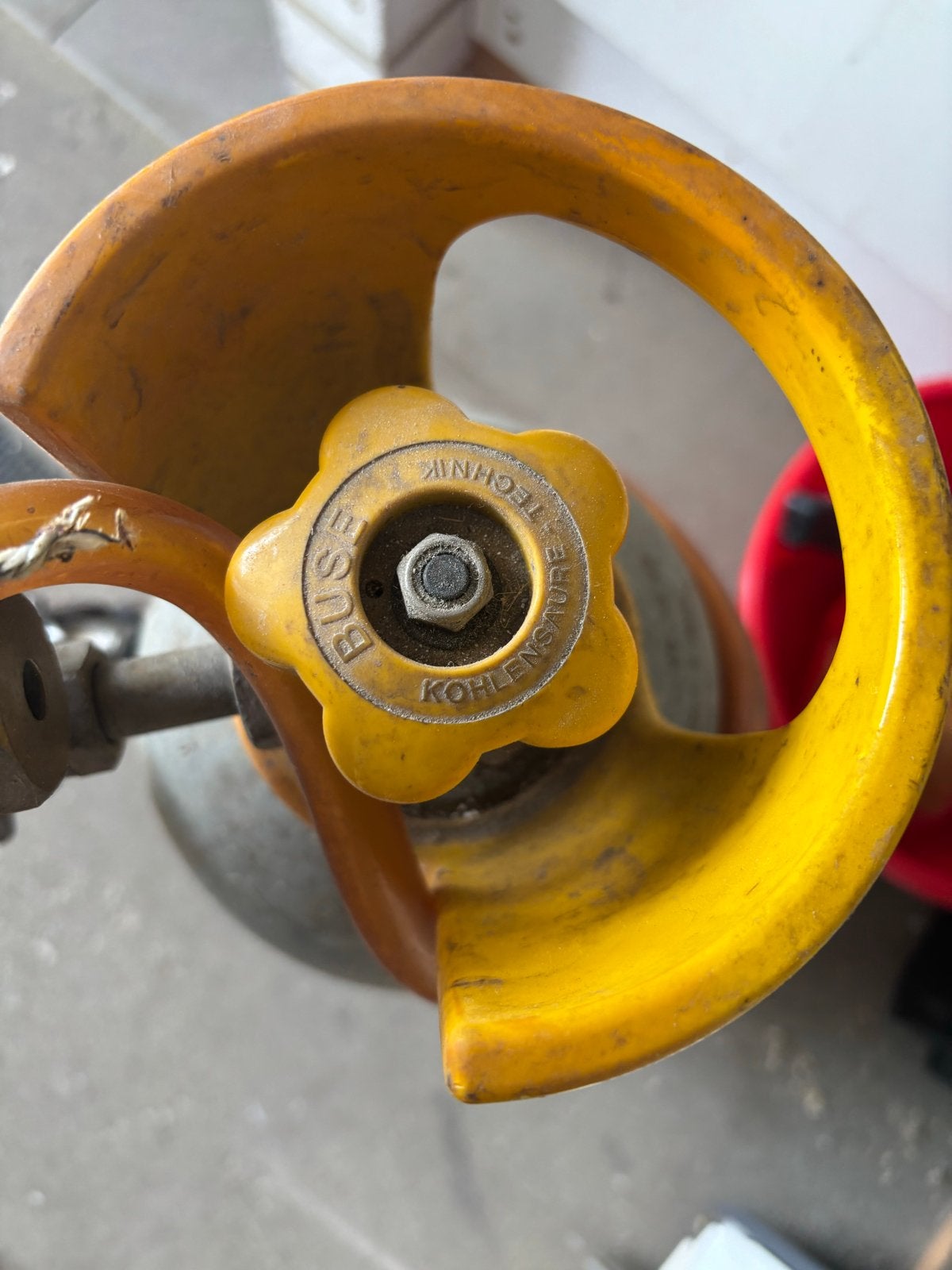 CO2 fles met drukregelaar en tapkraan, Ophalen of Verzenden, Gebruikt