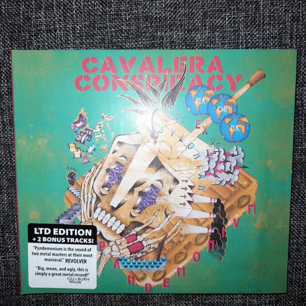 Cavalera Conspiracy - Pandemonium Limited edition, Verzenden, Zo goed als nieuw