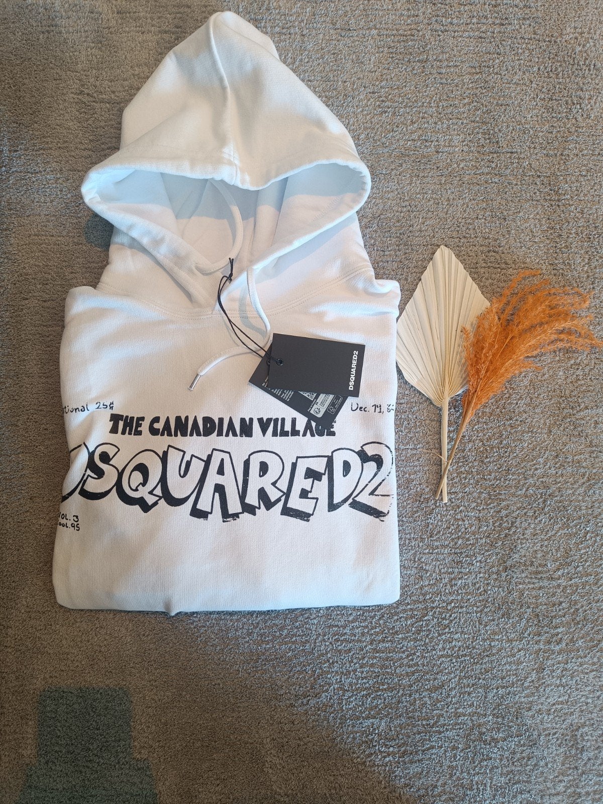 Dsquared2 Trui Nieuw met Prijskaartje Maat M, Dsquared2, Maat 48/50 (M), Wit, Nieuw