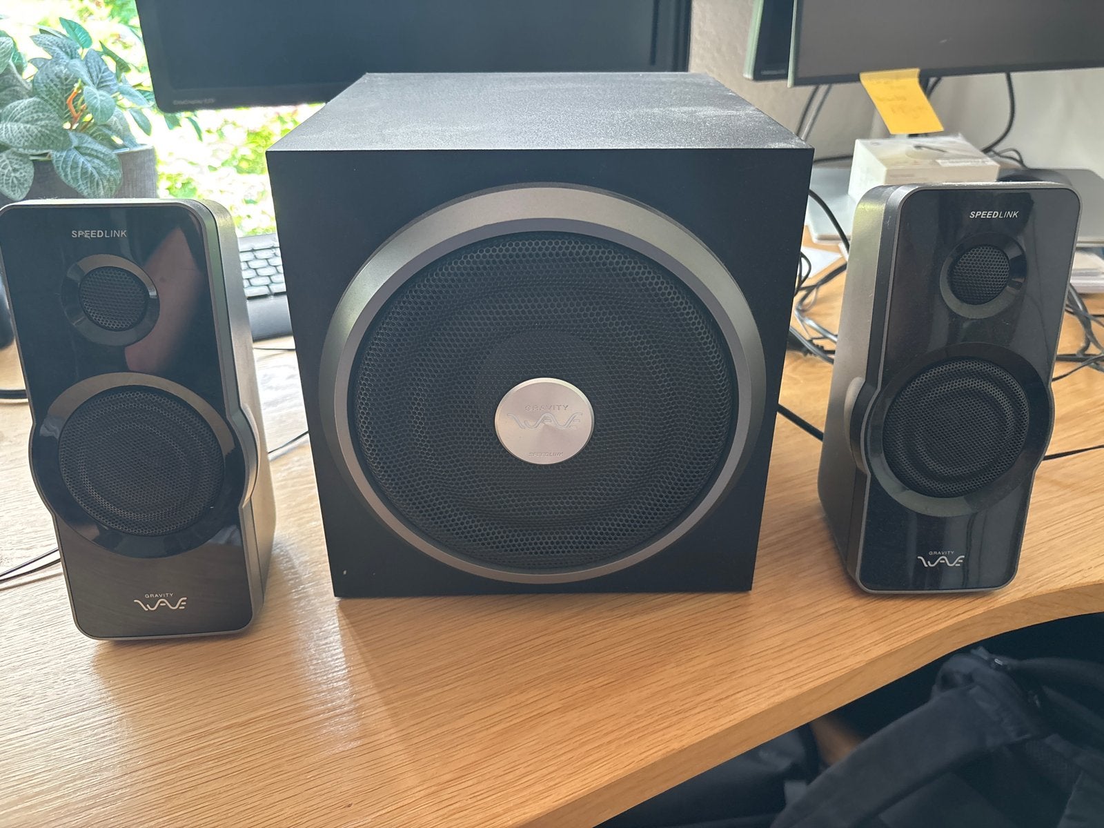 Speedlink Gravity Wave 2.1 Subwoofer Systeem, Ophalen of Verzenden, Gebruikt, Audiokanaal 2.1