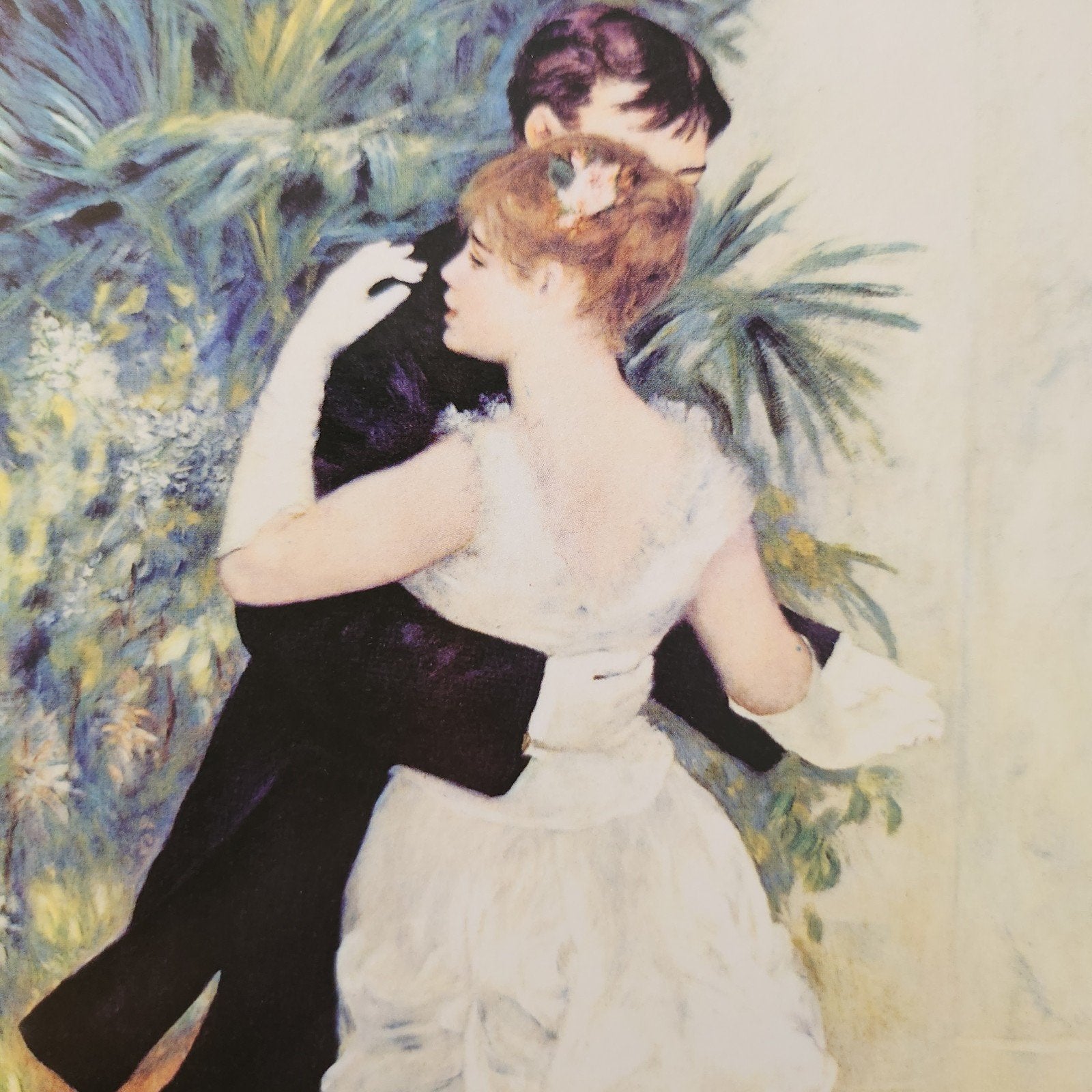 Kunstkaart Auguste Renoir - Dans in de Stad (1883), Ophalen of Verzenden, 1980 tot heden, Ongelopen, Cultuur en Media