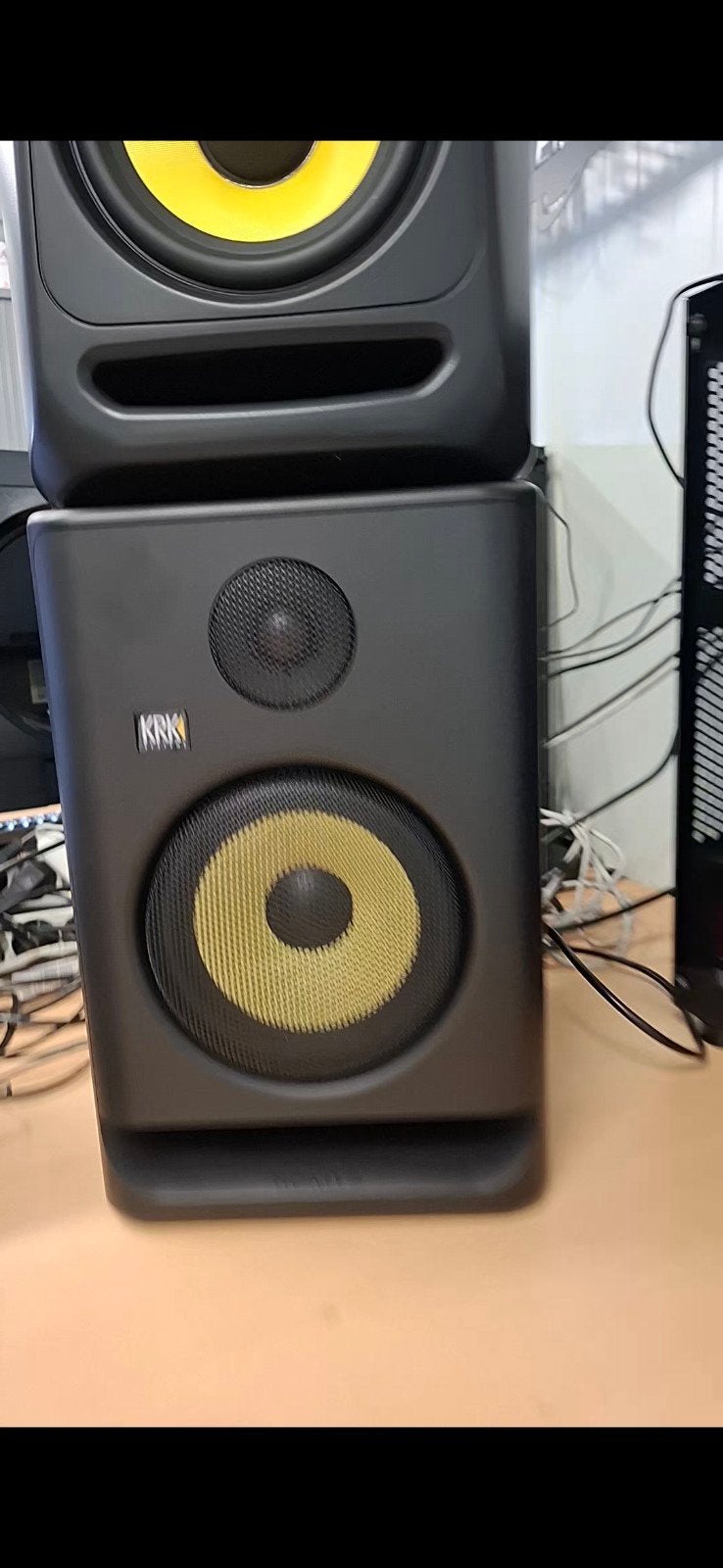 KRK Rokit RP5 G4 Studio Monitor 2x, Ophalen of Verzenden, Zo goed als nieuw, Front, Rear of Stereo speakers, Overige merken