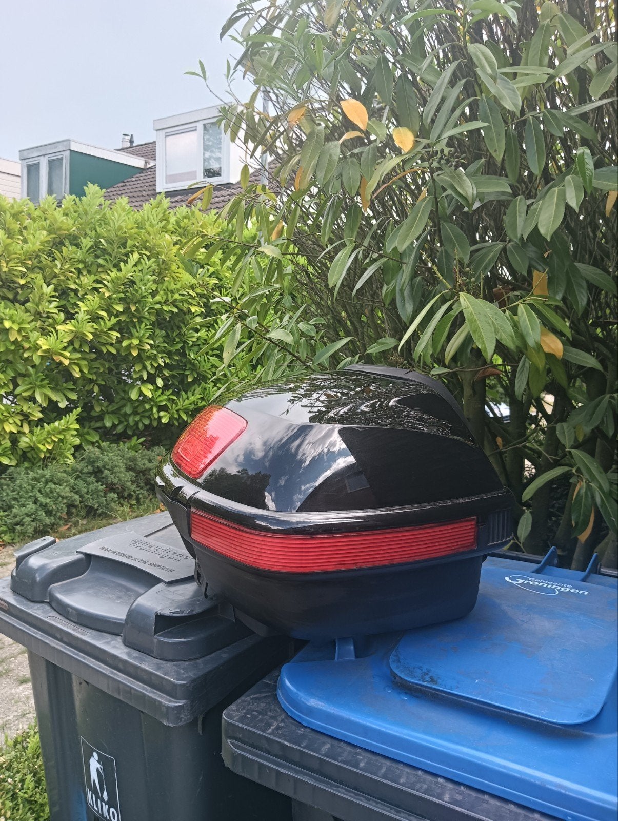 Topkoffer Honda., Ophalen, Gebruikt