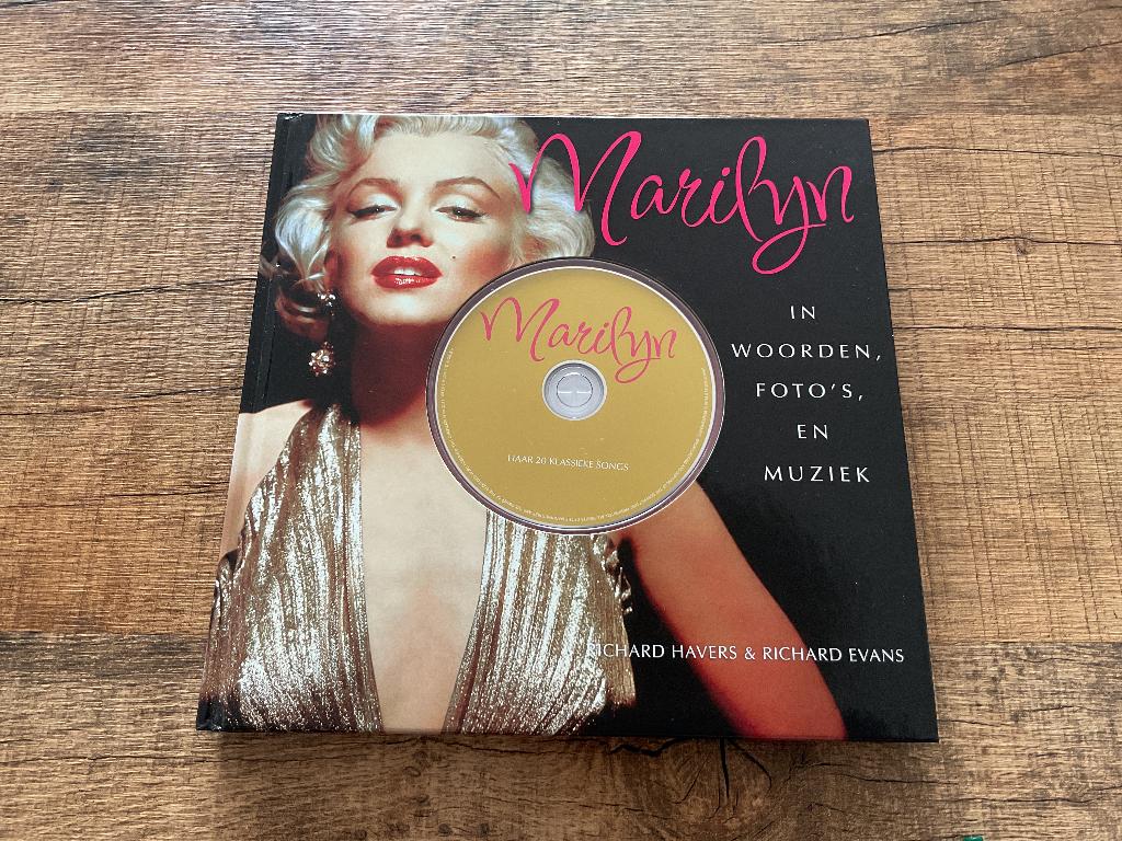 Marilyn (boek met cd), Ophalen, Zo goed als nieuw, Boek, Tijdschrift of Artikel