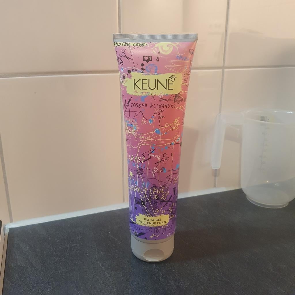 Keune x Joseph Klibansky Ultra Gel (300 ml) - Limited Editio, Ophalen of Verzenden, Gel, Wax, Haarlak of Mousse