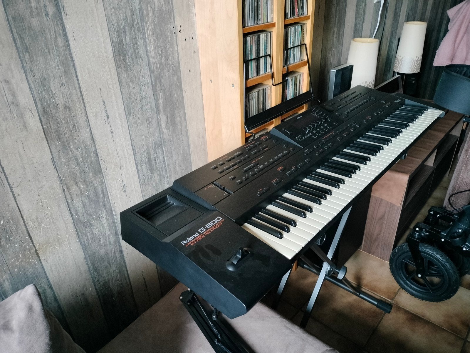 Roland G-800 Arranger Workstation - Professioneel Keyboard, Ophalen, Gebruikt, Roland, Midi-aansluiting
