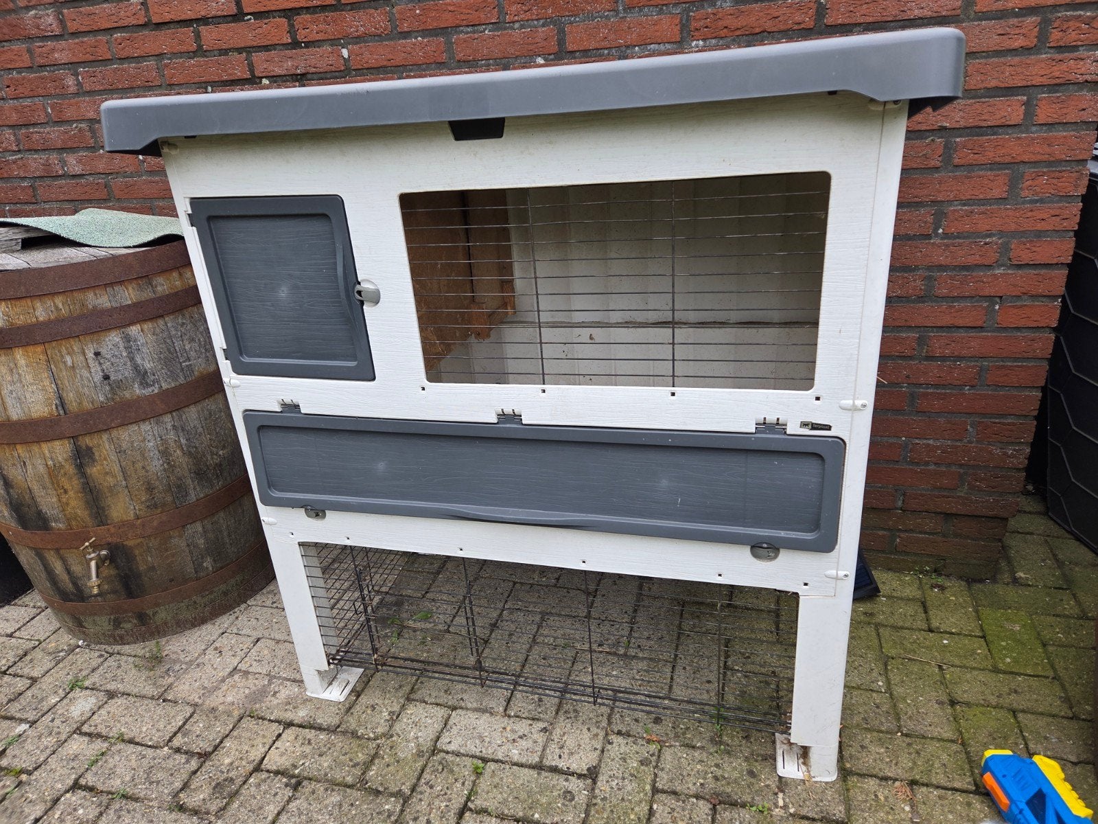 Plastic konijnenhok, Dieren en Toebehoren, Knaagdieren en Konijnen | Hokken en Kooien, Ophalen, Hamster, 90 cm of meer, Hok