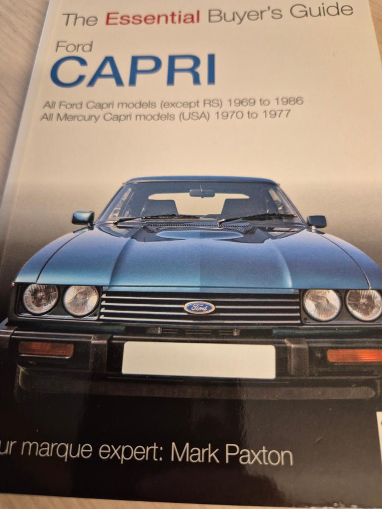 NIEUW boek Ford Capri gehele bouwtijd 1969 1986 oa RS 2600, Ophalen of Verzenden, Ford