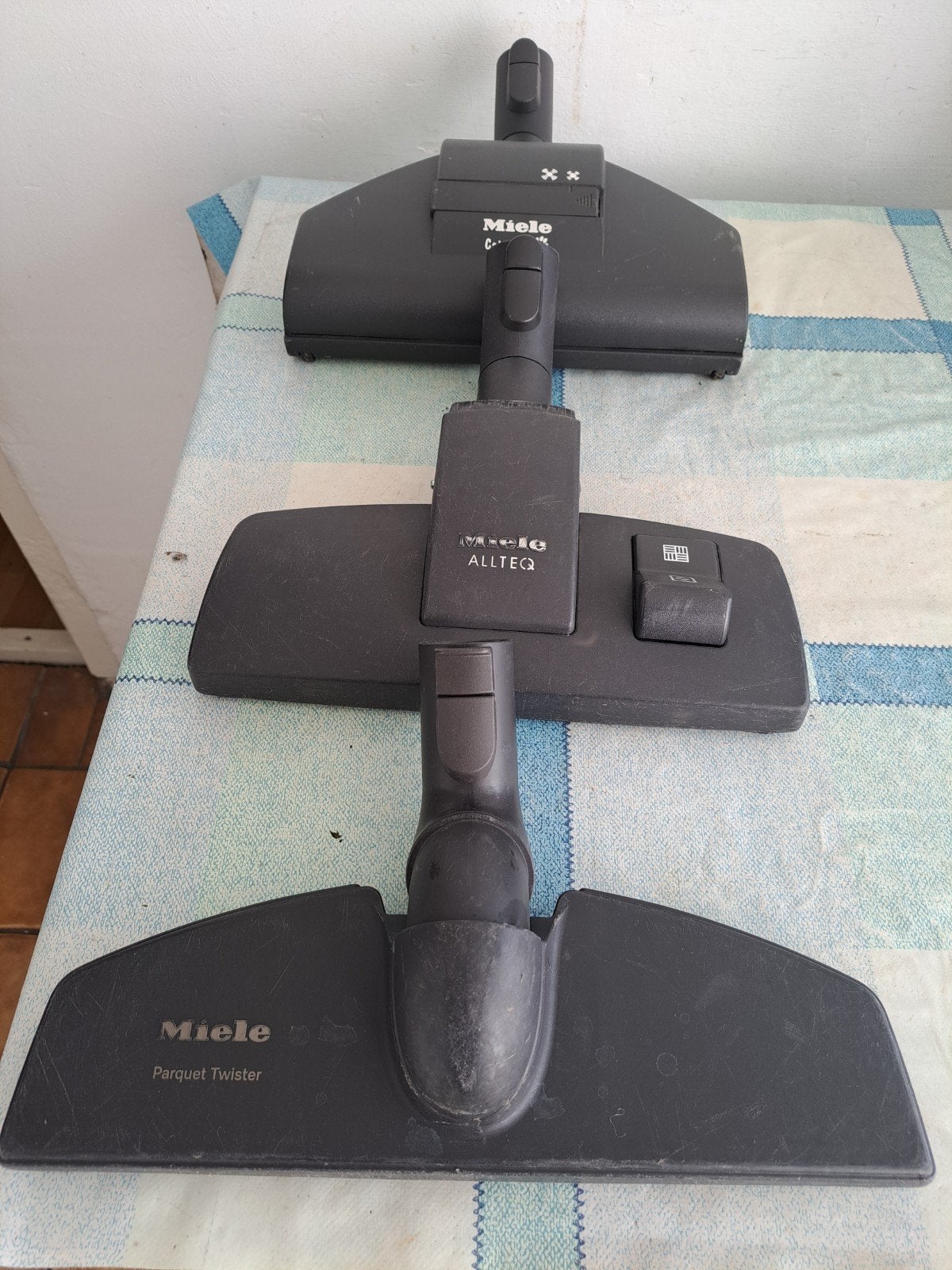 3  Miele stofzuiger mondjes, Ophalen of Verzenden, Zo goed als nieuw