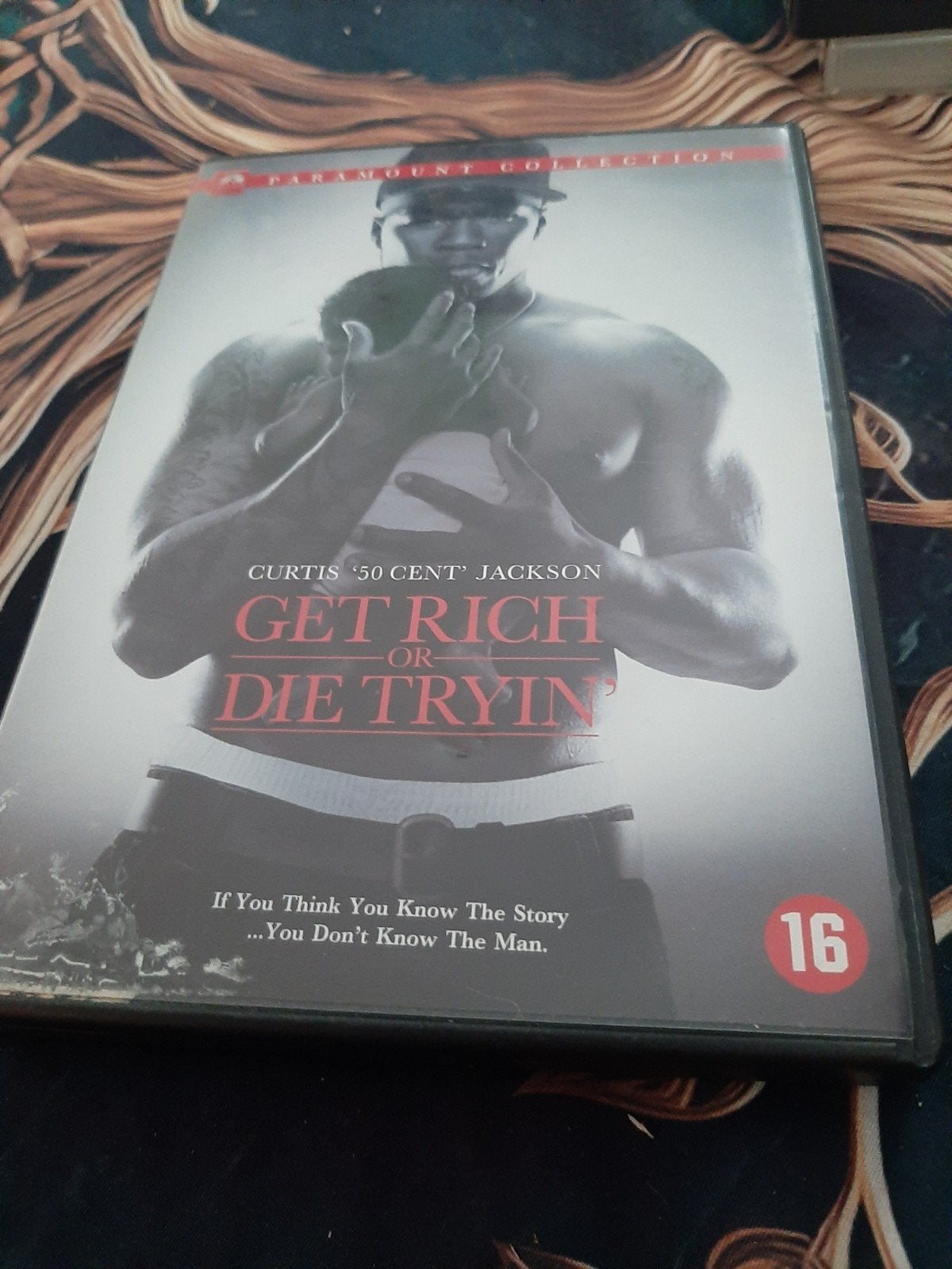 Get Rich or Die Tryin' (DVD) - 50 Cent, Vanaf 16 jaar, Ophalen of Verzenden, Gebruikt, Maffia en Misdaad