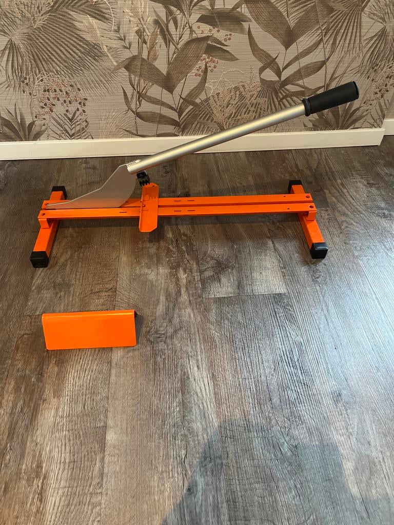 Laminaatsnijder - Oranje, Ophalen of Verzenden, Zo goed als nieuw