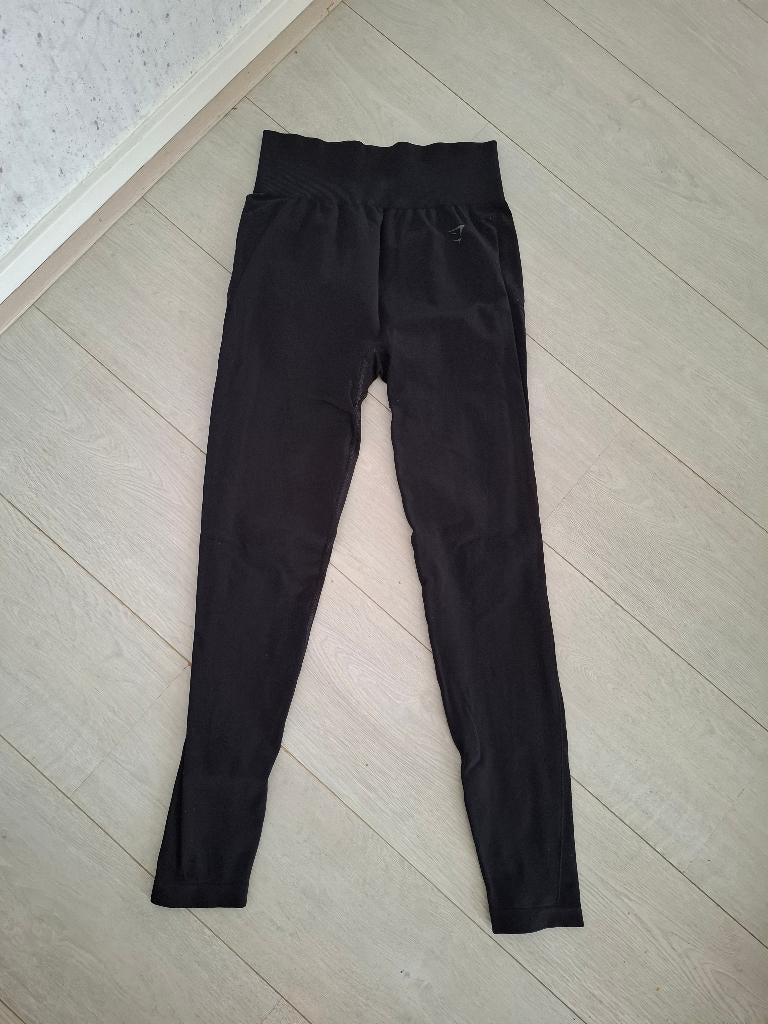 Gymshark, Flex High Waisted Leggings, Zwart, Maat 42/44 (L), Ophalen of Verzenden, Gymshark