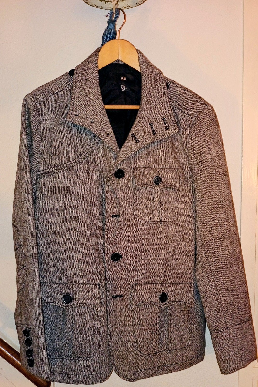 Colbert jasje, nooit gedragen, Kleding | Heren, Ophalen, Maat 52/54 (L), Zo goed als nieuw, Grijs