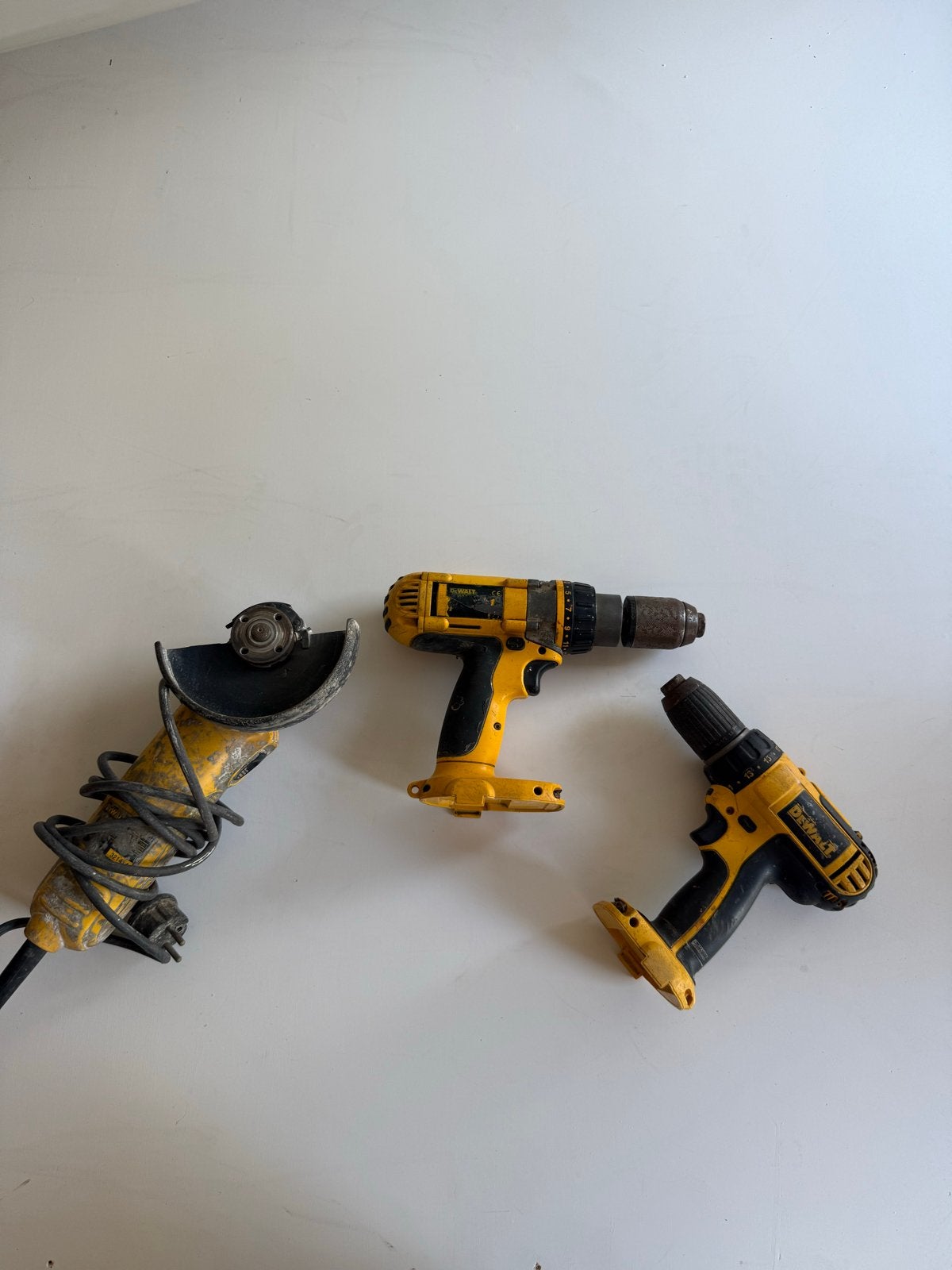 DeWalt Accu Boormachines en Slijper, Doe-het-zelf en Verbouw, Gereedschap | Boormachines, Ophalen of Verzenden, Gebruikt, Boor- en Schroefmachine