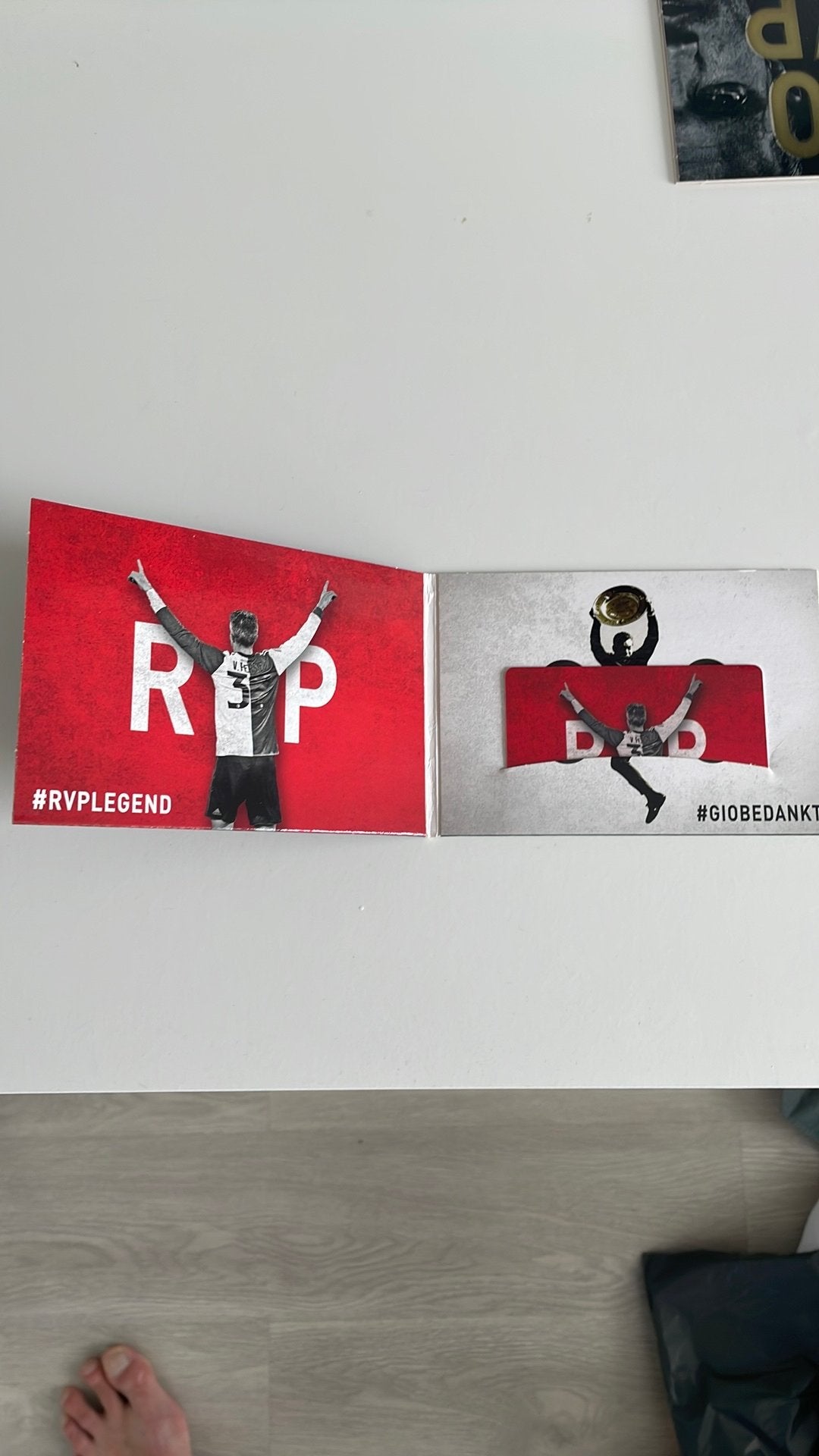Feyenoord Seizoensgeschenk 2019-2020 RVP & Gio, Ophalen of Verzenden, Nieuw, Feyenoord, Overige typen