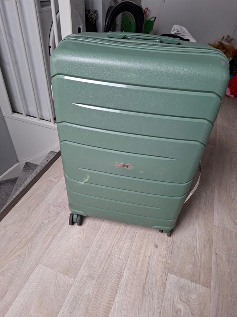 Kofferset. Handbagage en groot., Sieraden, Tassen en Uiterlijk, Koffers, Ophalen, Hard kunststof, 70 cm of meer