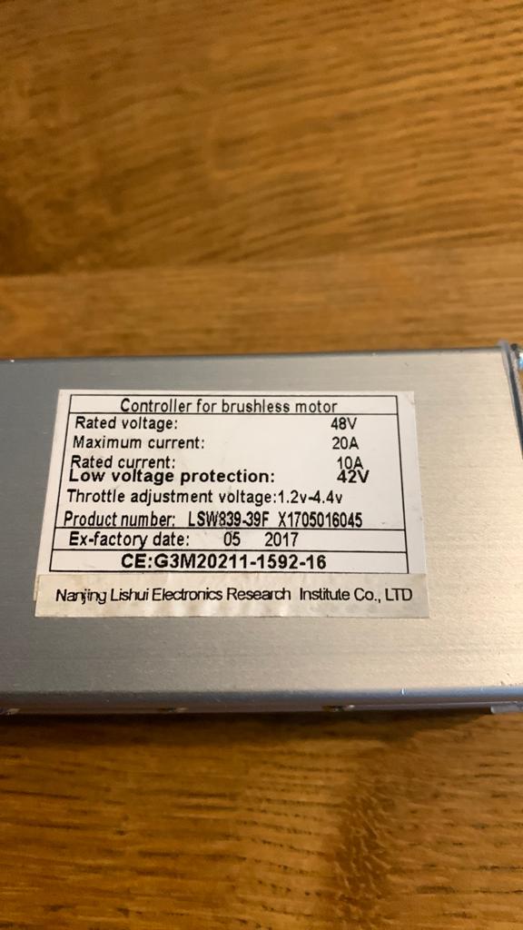 Controller voor 500w fietsen ( 3 stuks), Ophalen of Verzenden, Zo goed als nieuw, Motor