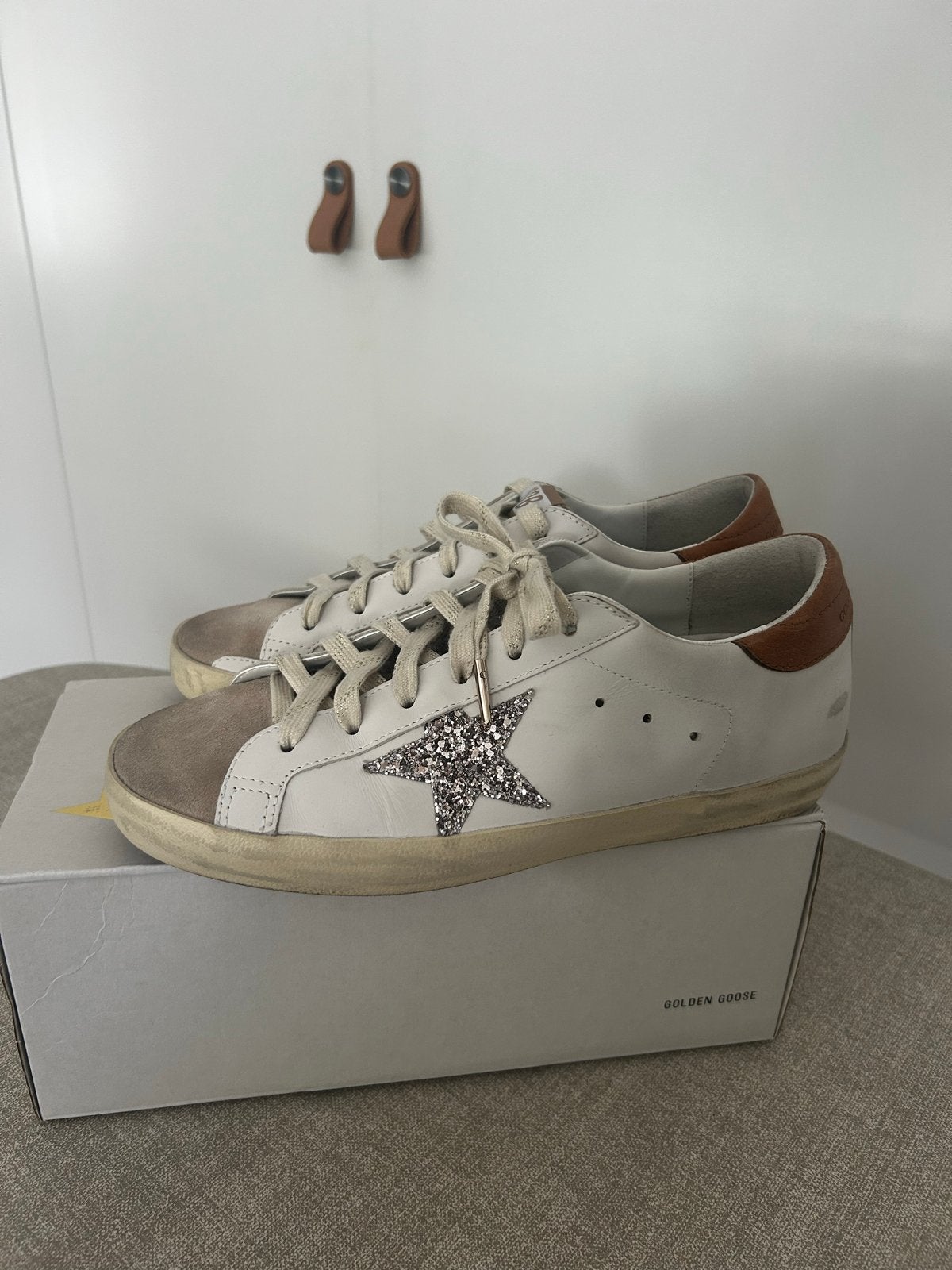Golden Goose Super-Star Sneakers - huidige collectie!, Wit, Ophalen of Verzenden, Sneakers of Gympen, Zo goed als nieuw