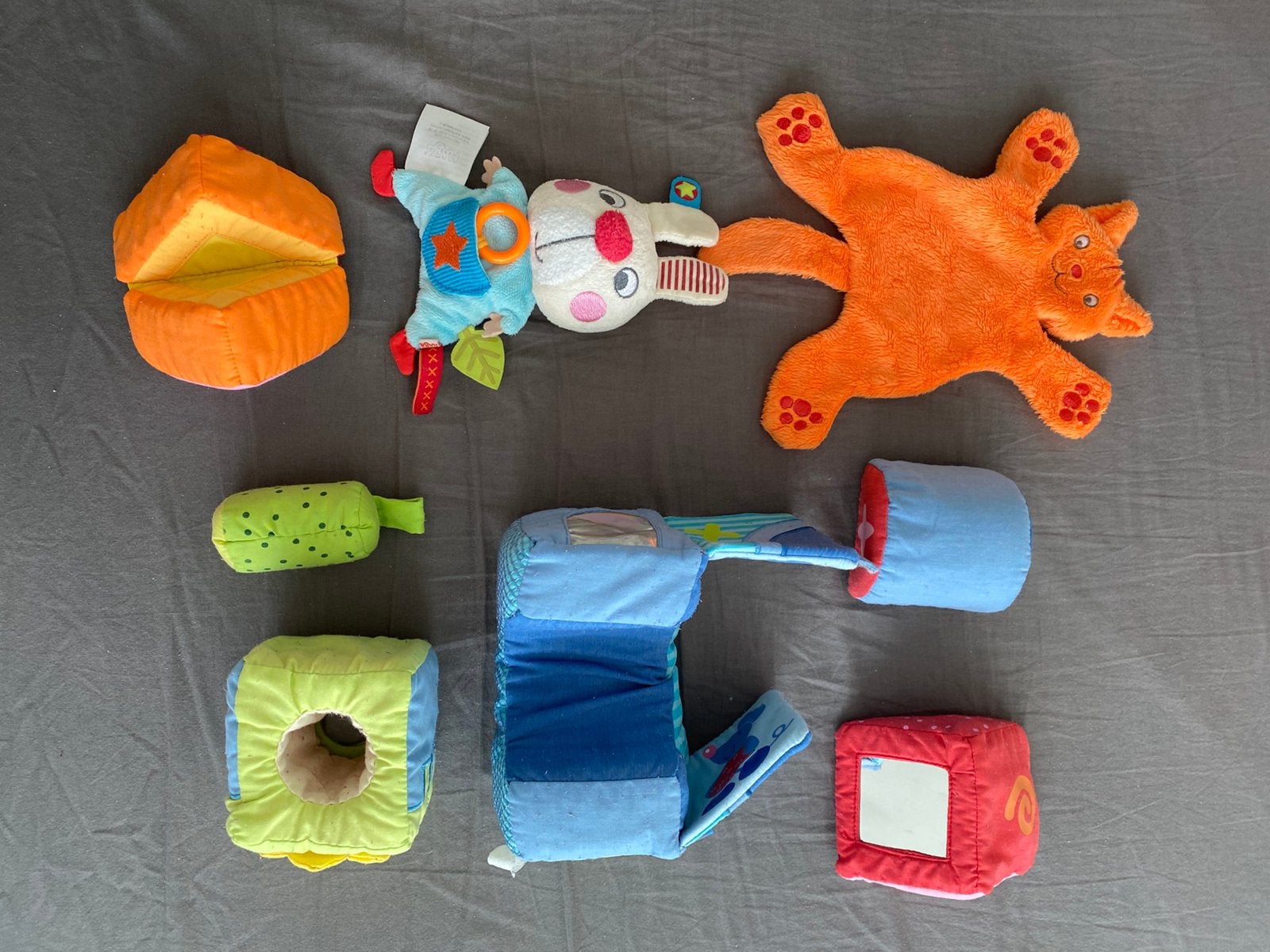 GRATIS zachte babyspeelgoed, Ophalen, Gebruikt, Overige typen, Met geluid