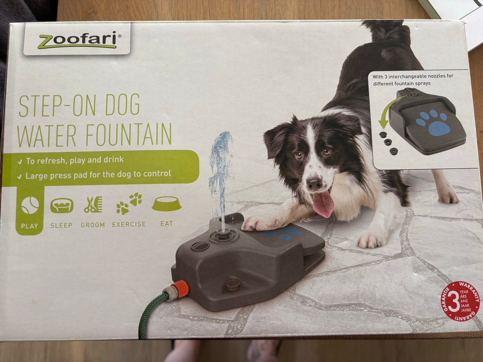 Step-on dog water fountain, Ophalen of Verzenden, Nieuw