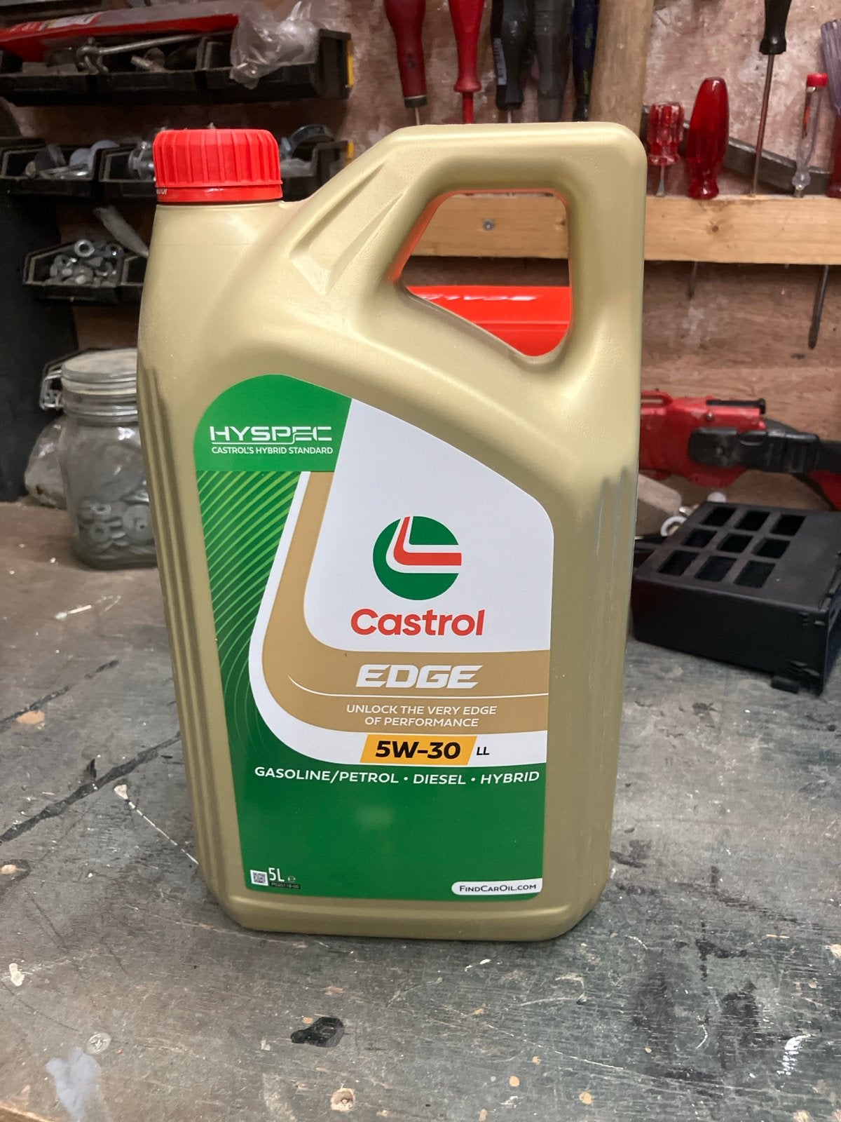Castrol EDGE 5W-30 LL Motorolie - 5 Liter, Ophalen, Nieuw