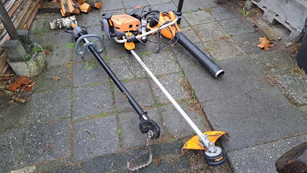 Pellenc tuinset kompleet met accu en lader., Ophalen, Gebruikt, Pellenc, ????