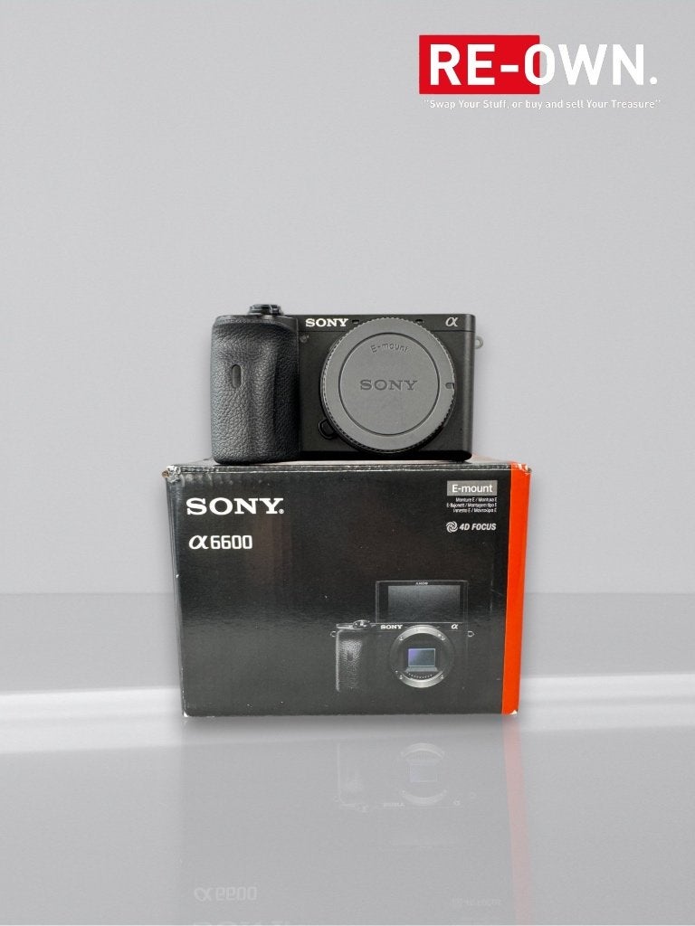 Sony A6600 body Topstaat + doos + garantie), ., Ophalen of Verzenden, Zo goed als nieuw, Sony